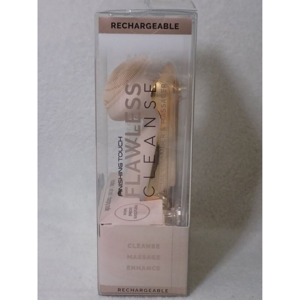 Finishing Touch Flawless Cleanse Silicone Facial Scrubber and Cleanser - Picture 2 of 3